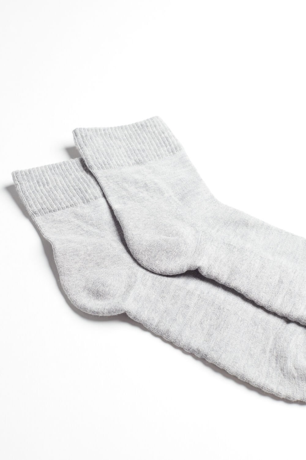 Intimissimi Terrycloth Short Socks Grey - 2000 - Gray Sweatshirt | 1592HWGCL