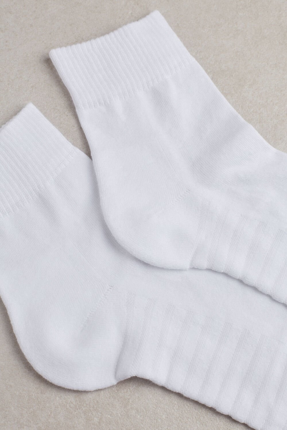 Intimissimi Terrycloth Short Socks White - 001 - White | 2647ROTNL