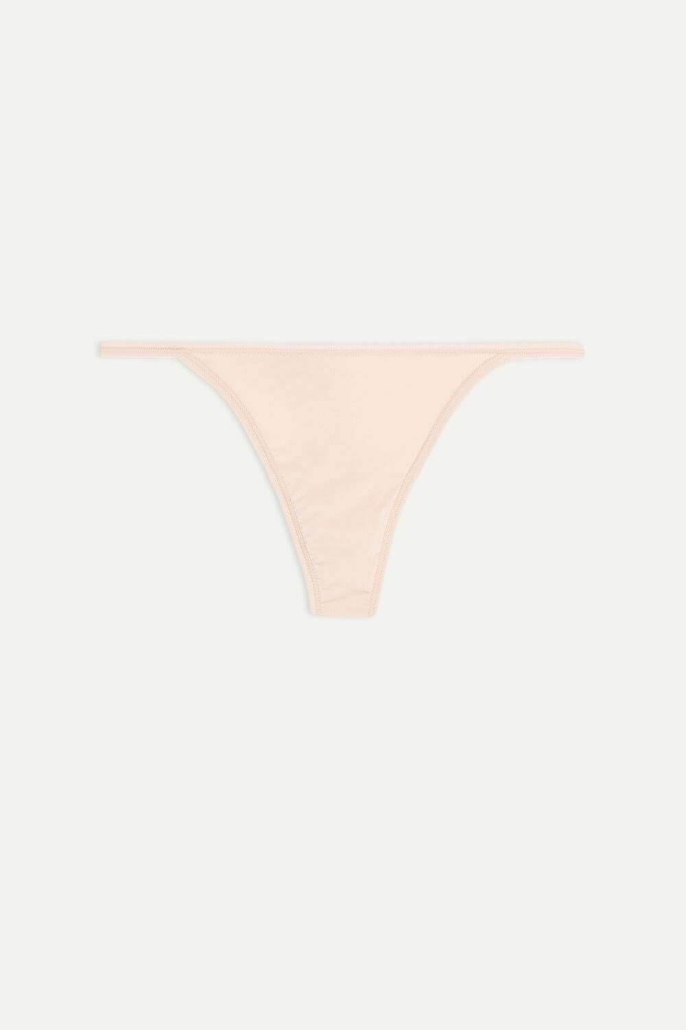 Intimissimi Thong with Ultralight Microfiber Straps Natural - 044 - Soft Beige | 7286OVPKN