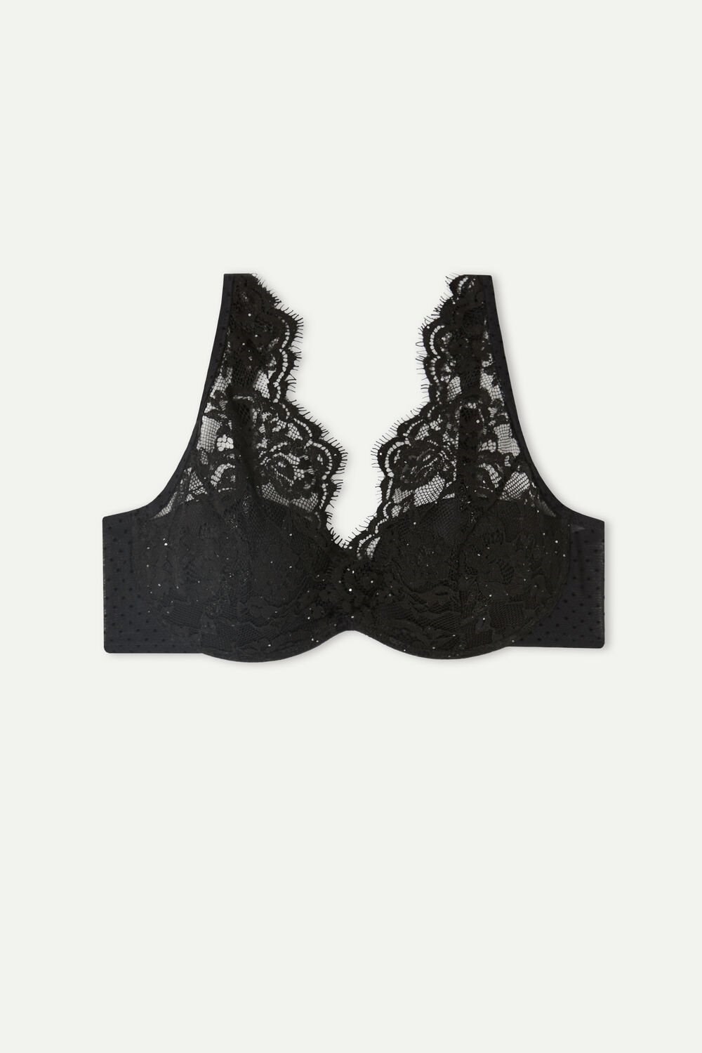 Intimissimi Time to Shine Elena Balconette Bra Black - 019 - Black | 9152OGIDU