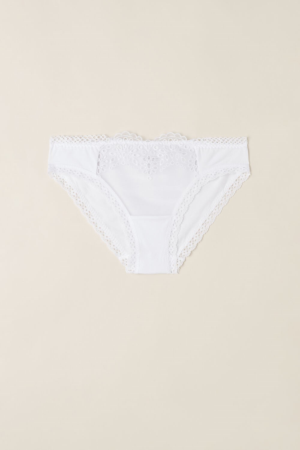 Intimissimi Timeless Simplicity Cotton Panties White - 001 - White | 2438QEFBH