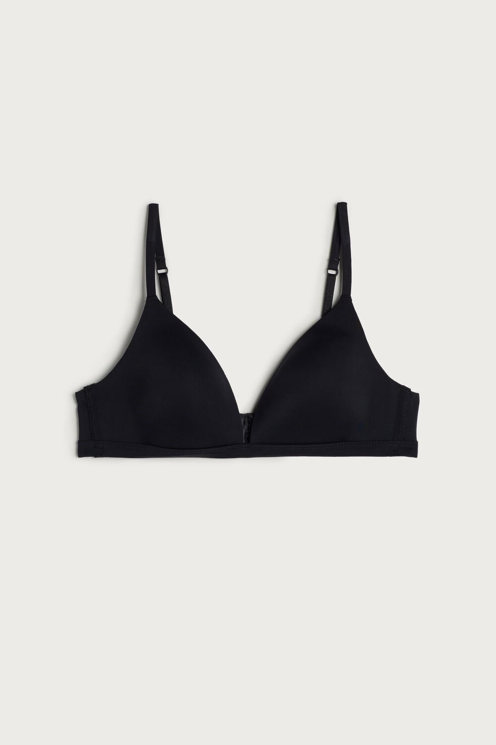 Intimissimi Tiziana Microfiber Triangle Bra Black - 019 - Black | 3807HIXFY