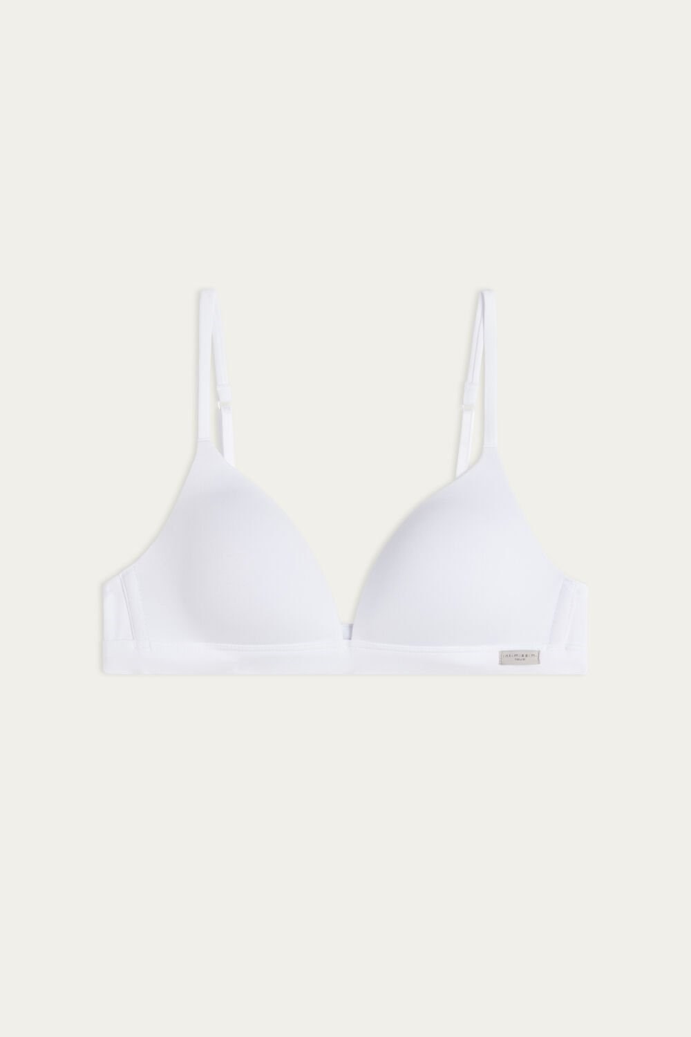 Intimissimi Tiziana Triangle Bra in Cotton White - 001 - White | 1729PVKLF