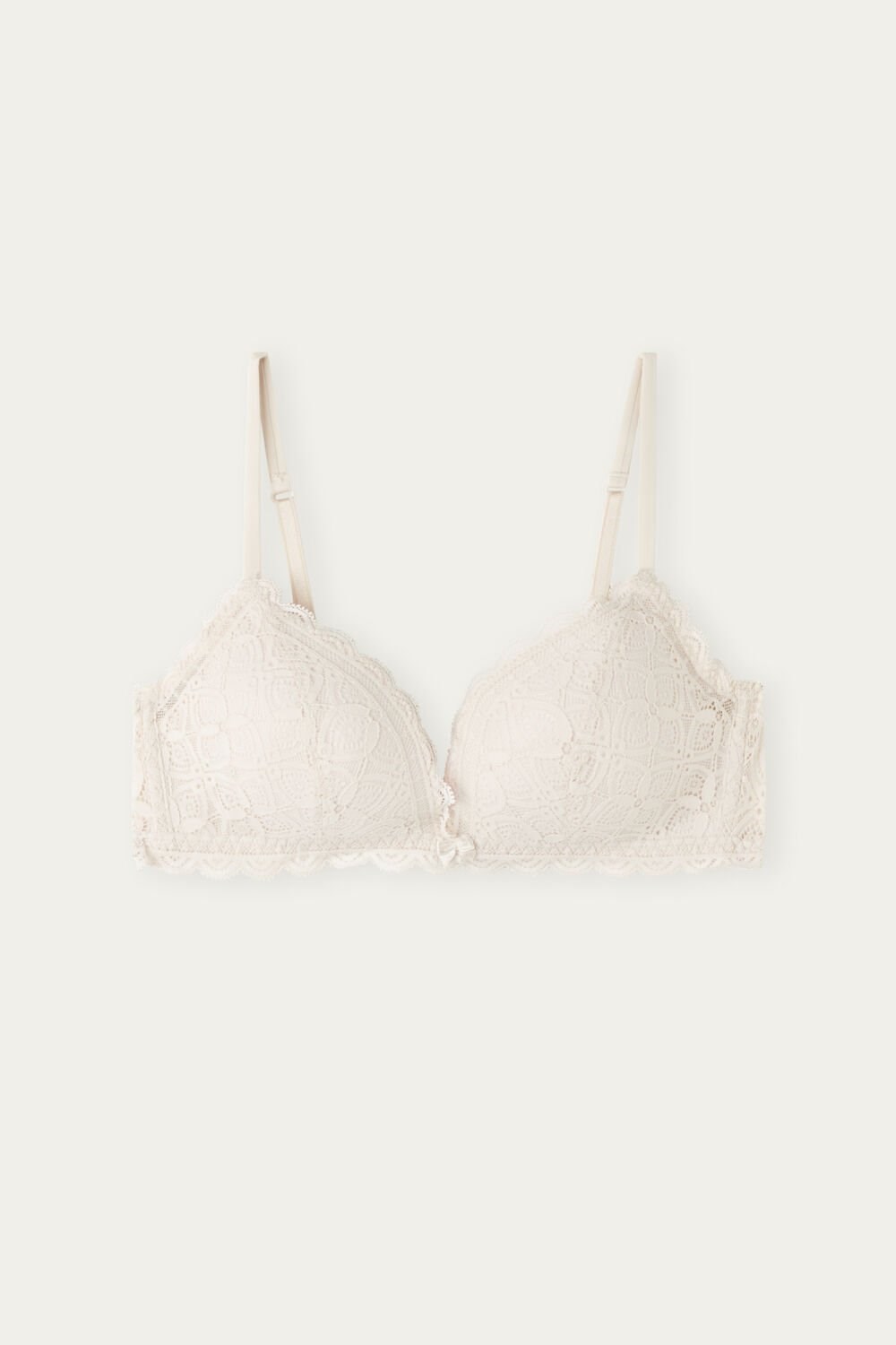 Intimissimi Tiziana Triangle Bra in Lace Natural - 2280 - Silk Pink | 8120TAHBY