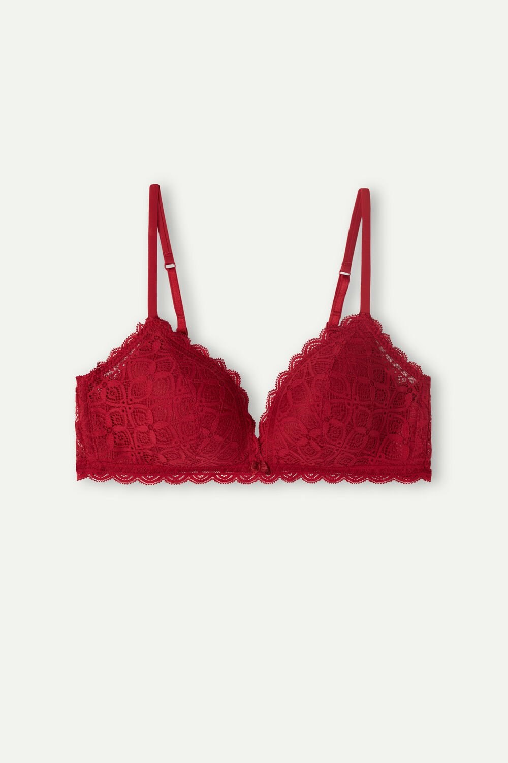 Intimissimi Tiziana Triangle Bra in Lace Red - 1473 - Red | 8463JBVYD