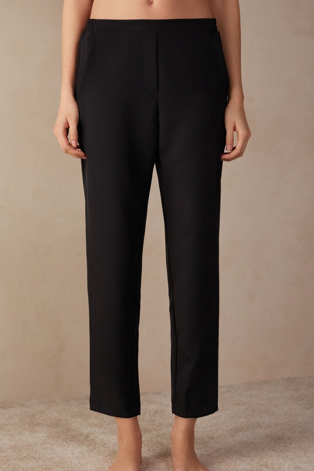 Intimissimi Trousers with Pockets Black - 019 - Black | 1609OZBMA