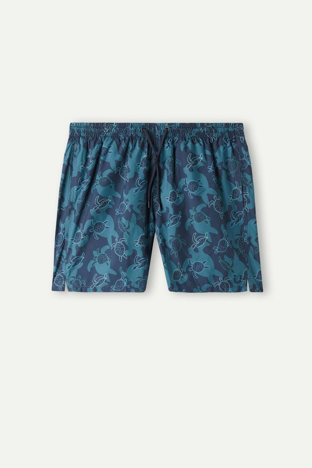 Intimissimi Turtle Print Swim Trunks Blue - 274j - Intense Blue Tortoise Print | 4189ZNSGF