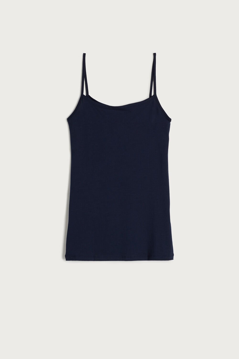 Intimissimi Ultrafresh Supima® Cotton Vest Top Blue - 1467 - Intense Blue | 3074OEBRX