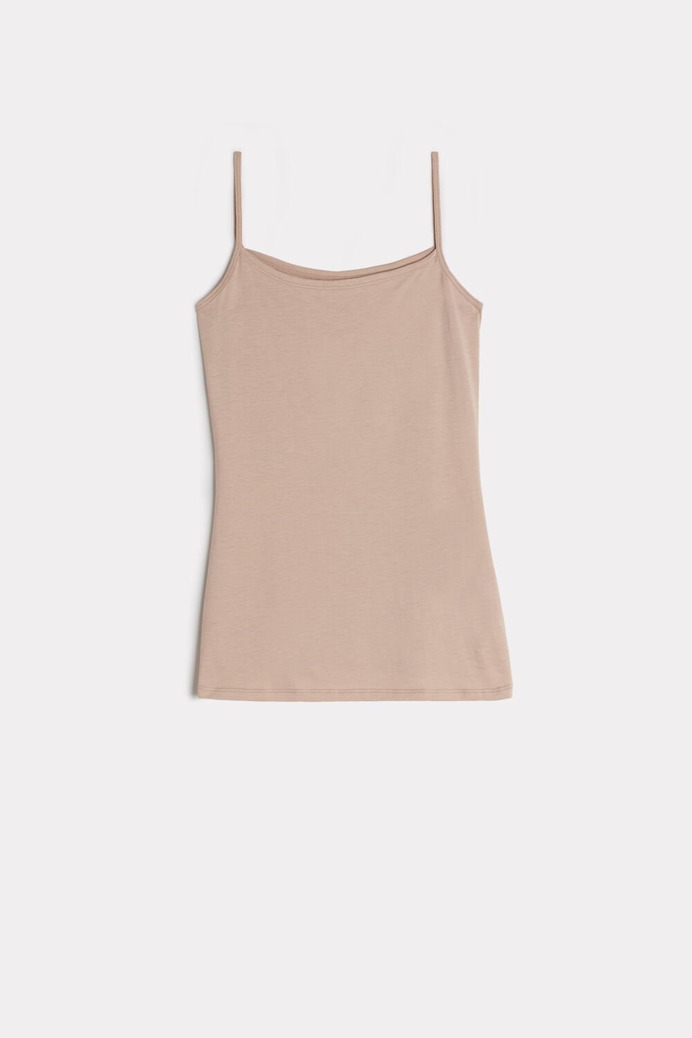 Intimissimi Ultrafresh Supima® Cotton Vest Top Natural - 044 - Soft Beige | 8152YGIZH