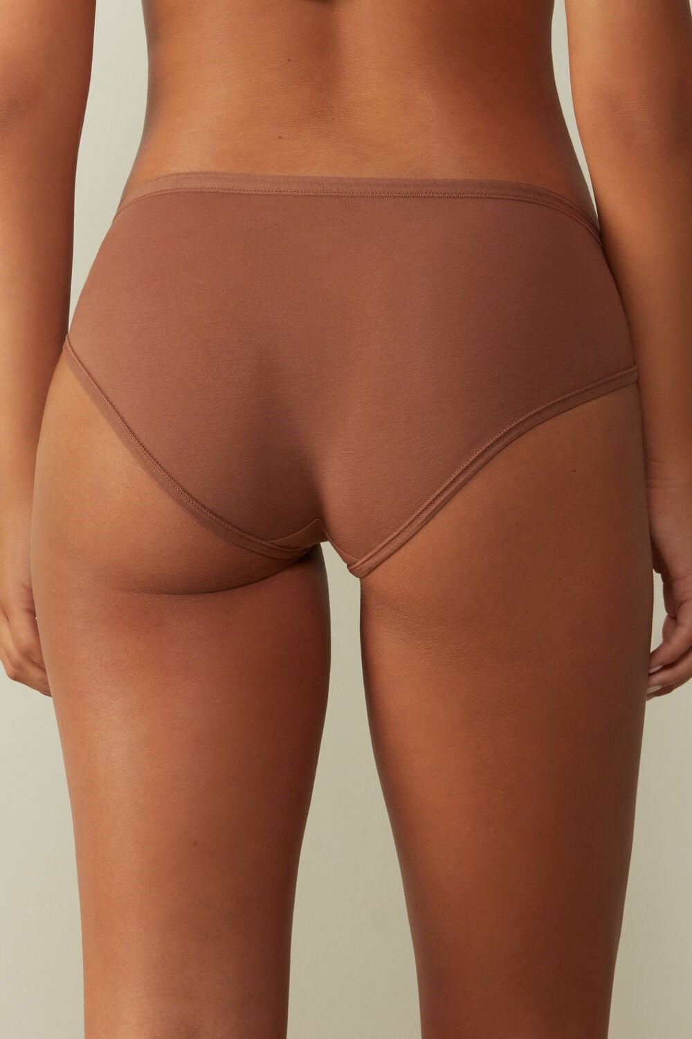 Intimissimi Ultralight Supima® Cotton Briefs Natural - 502i - Dark Beige | 5183ZOHWA