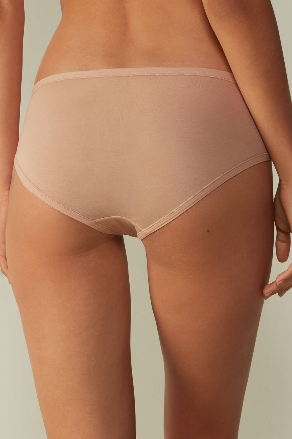 Intimissimi Ultralight Supima® Cotton Briefs Natural - 044 - Soft Beige | 8541NSJCY