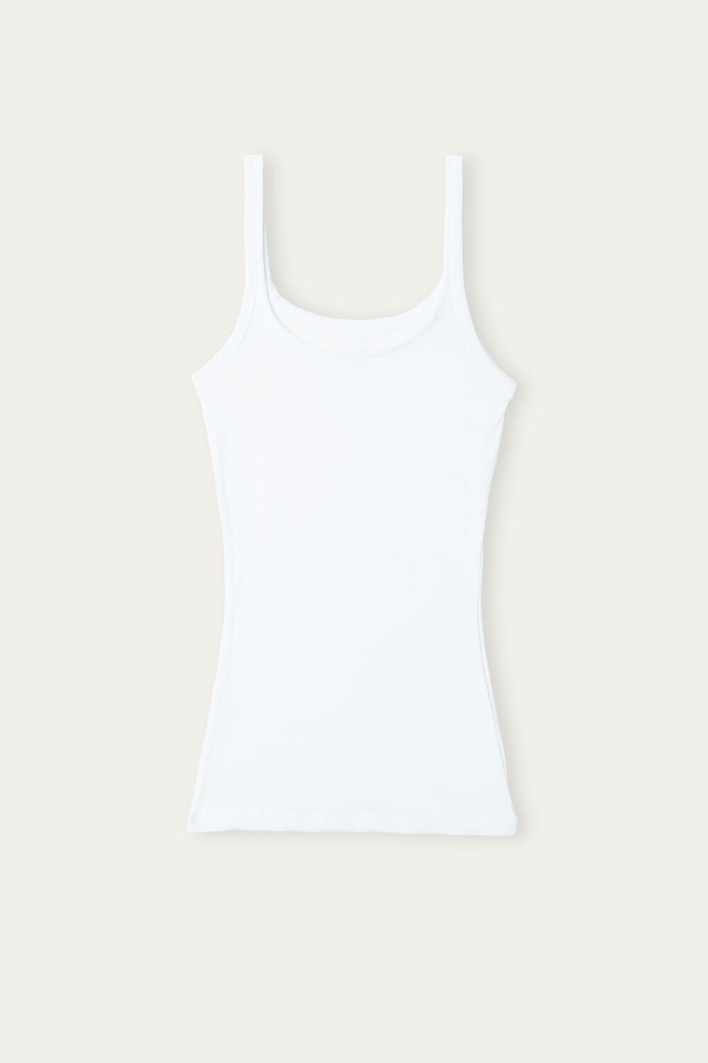 Intimissimi Ultralight Supima® Cotton Top White - 001 - White | 8064UJPCB