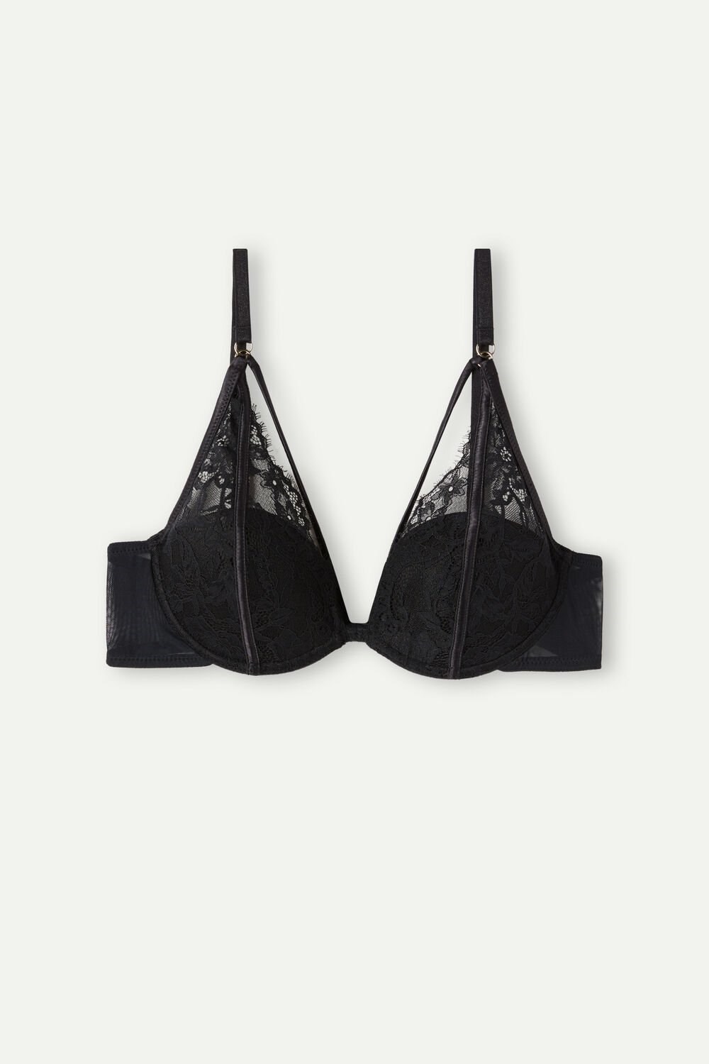 Intimissimi Undress to Impress Elena Balconette Bra Black - 019 - Black | 5729DHSQM