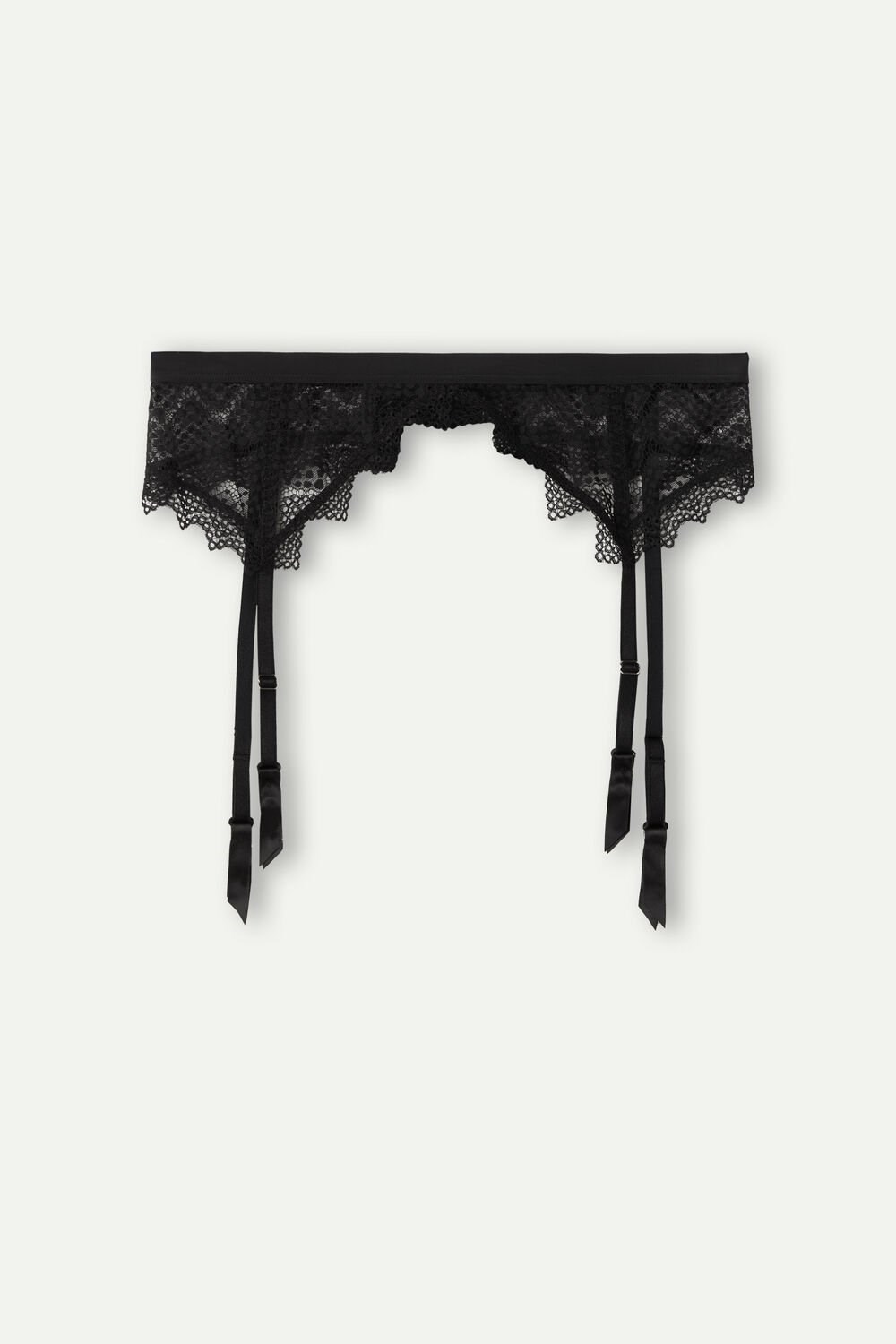 Intimissimi Urban Nomad Garter Belt Black - 019 - Black | 3851XKESP