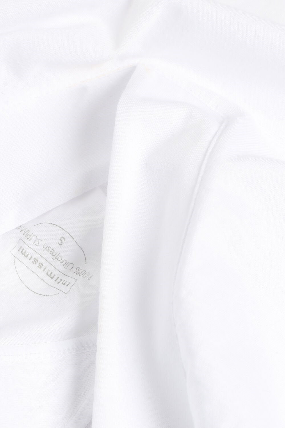 Intimissimi V-neck Top in Supima® Ultrafresh Cotton White - 001 - White | 0891JFHWM