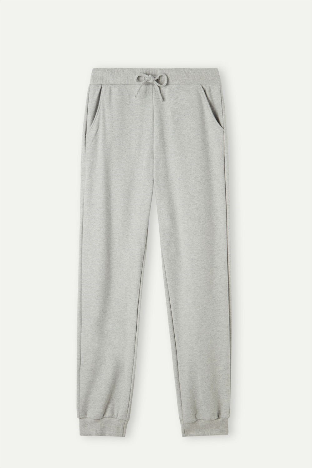 Intimissimi Warm Cuddles Full Length Cuffed Pants Grey - 5349 - Heathered Grey | 8169OQPRX