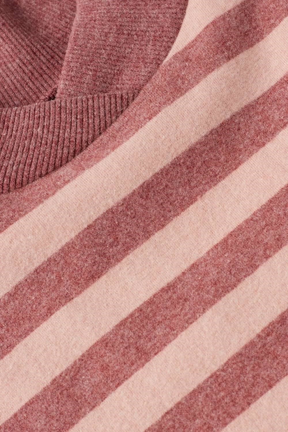 Intimissimi Winter Candies Striped Long Sleeve Top Pink - 158j - Pink / Dark Pink Stripe | 9647YXIJS