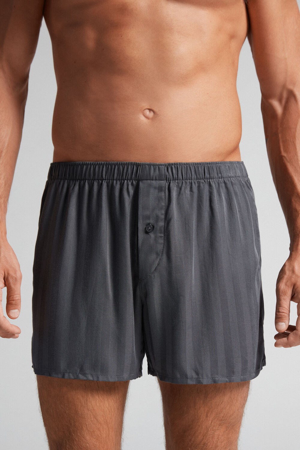 Intimissimi Woven Modal Boxers Grey - 816i - Gray | 6912CSVJT