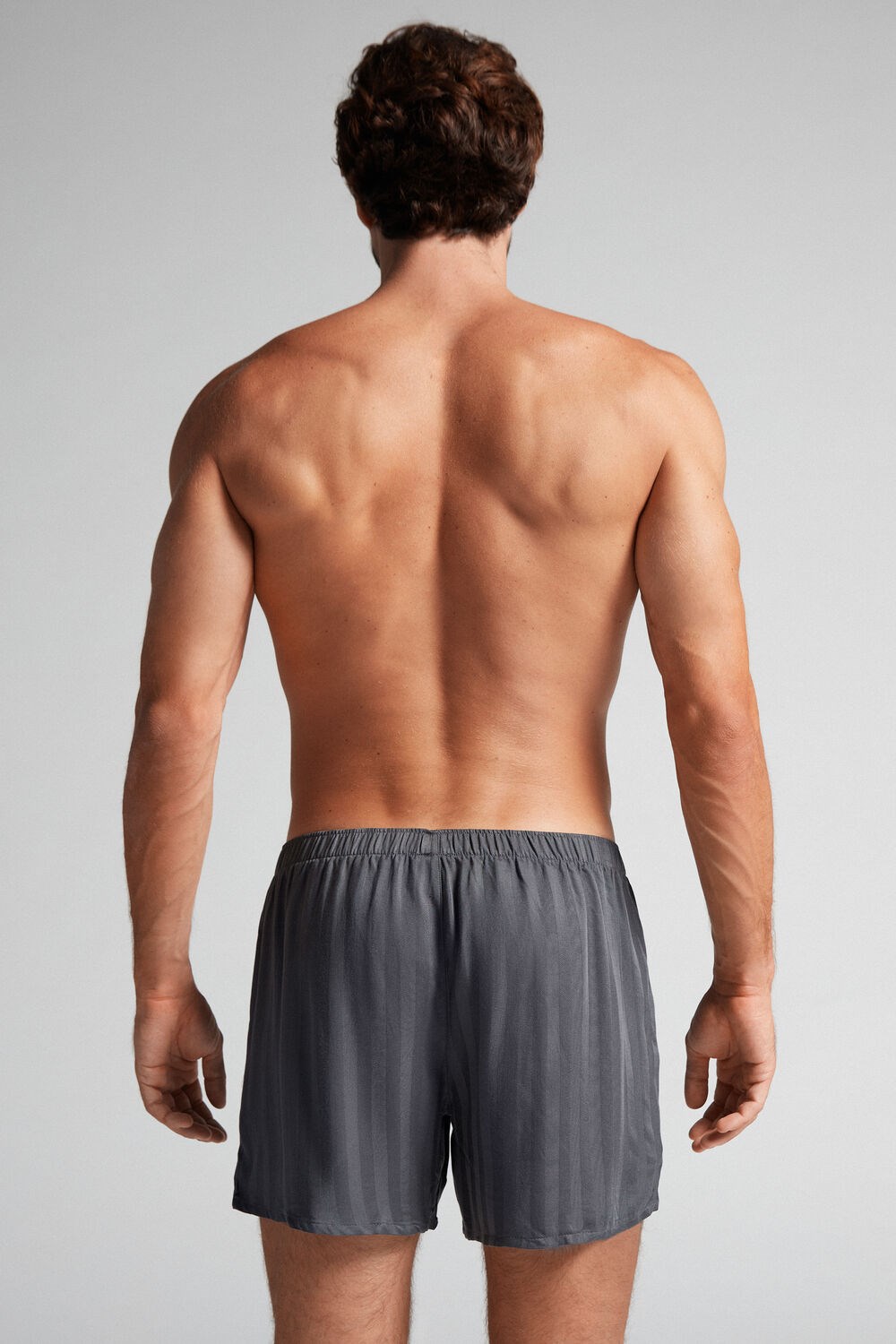 Intimissimi Woven Modal Boxers Grey - 816i - Gray | 6912CSVJT